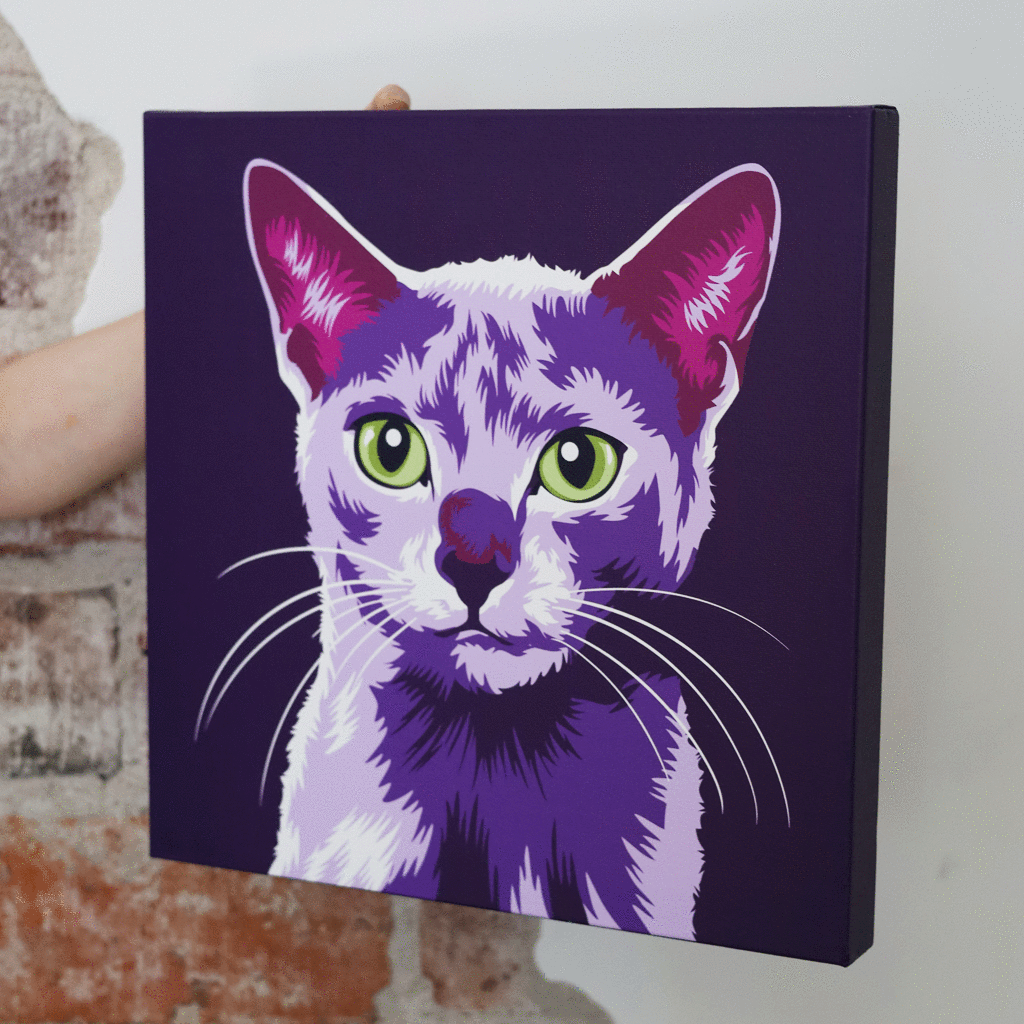Kissa Canvas-taulut, Pop Art