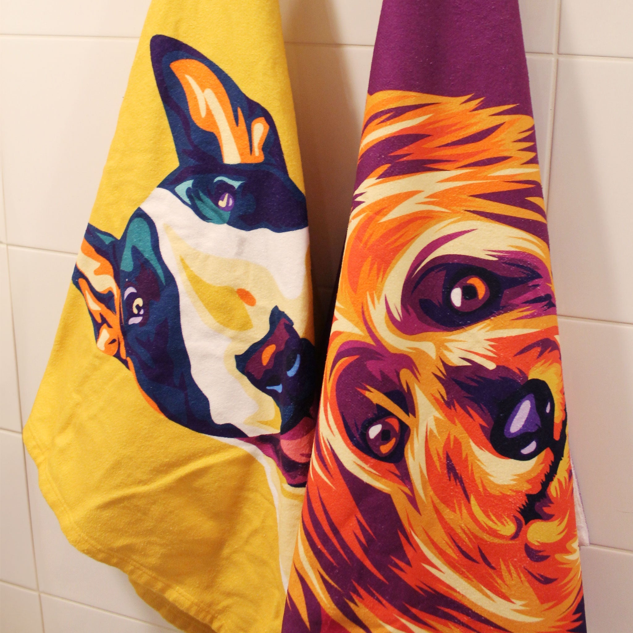 Koira pyyhkeet, Pop Art