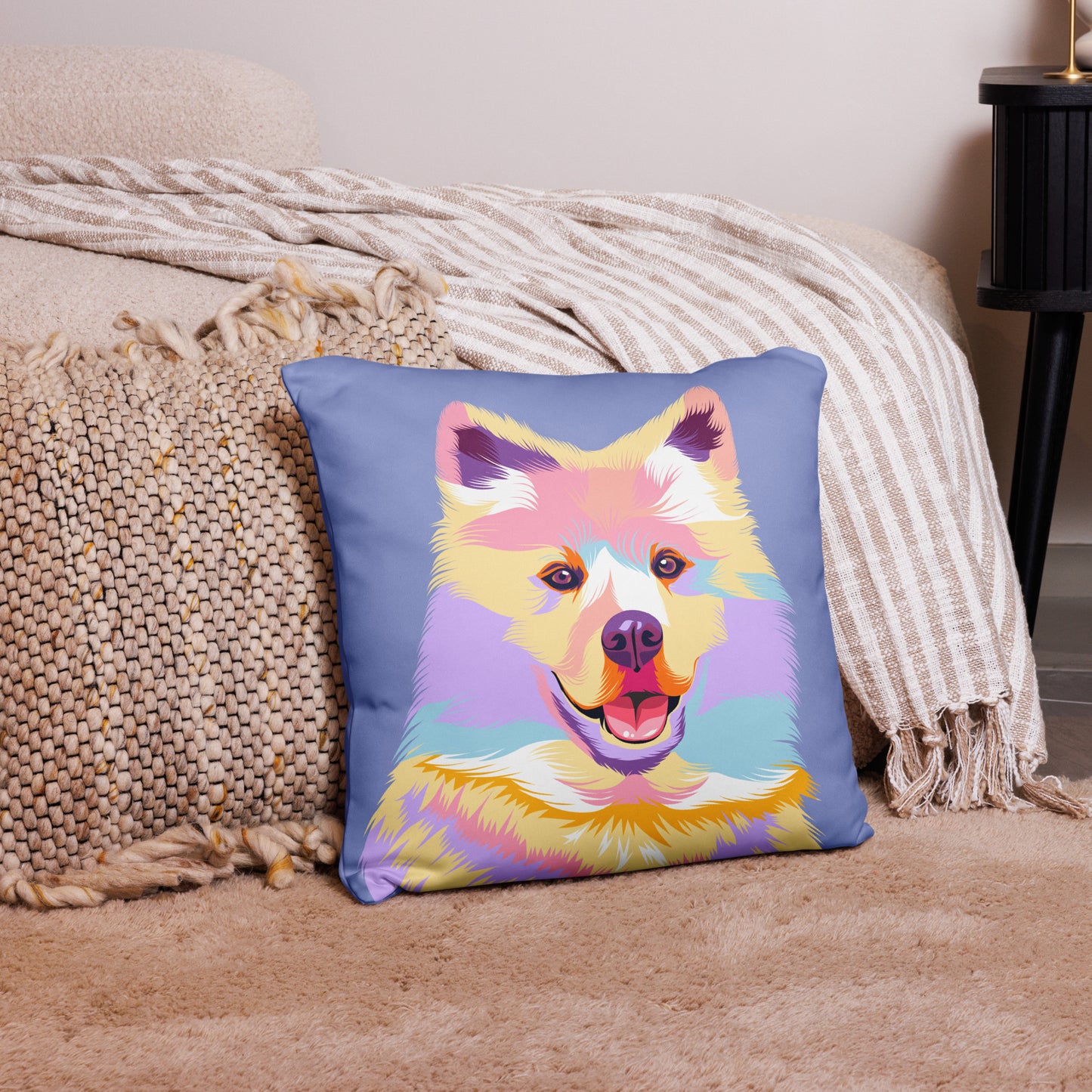 Samojedi Koristetyynynpäällinen, Pop Art