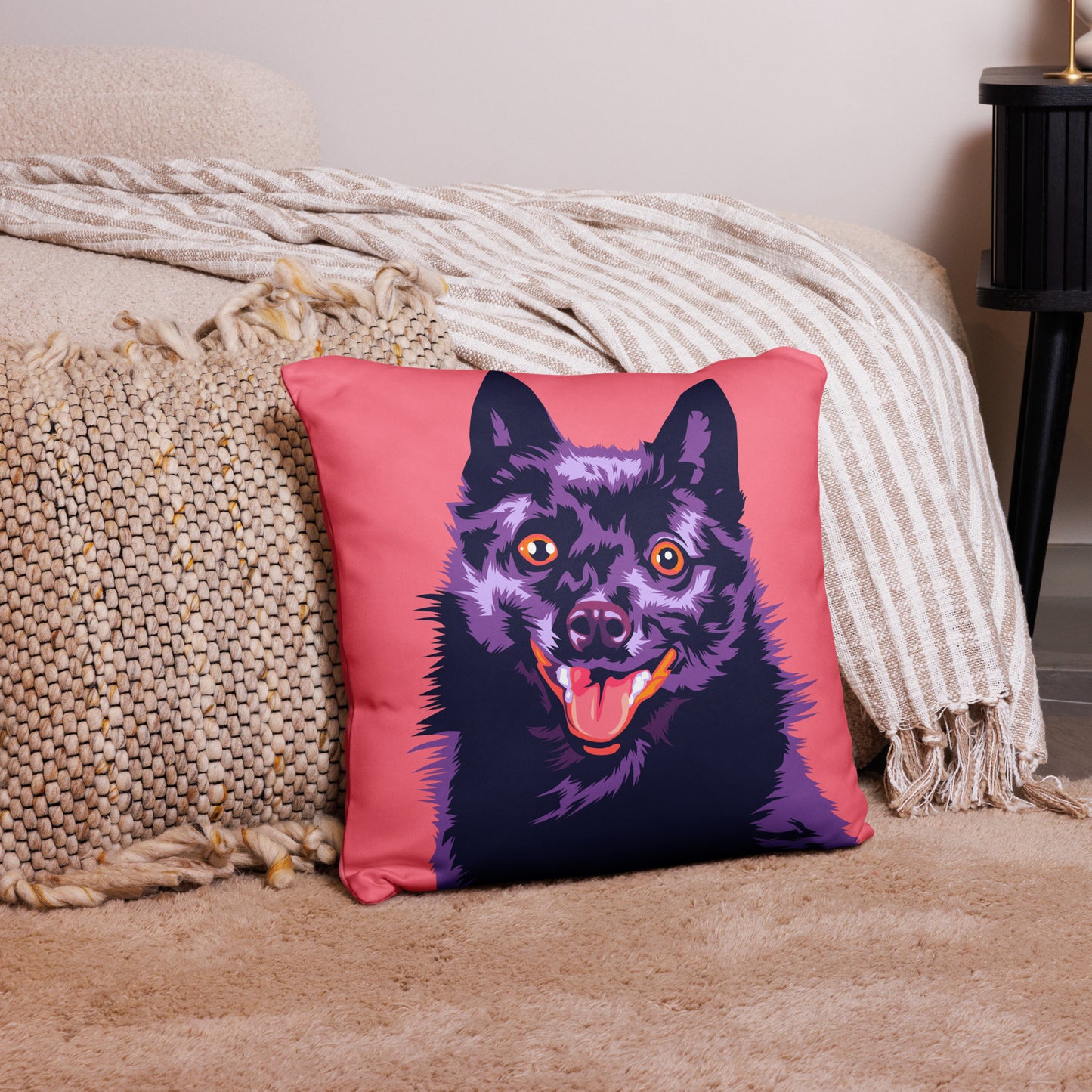 Schipperke Koristetyynynpäällinen, Pop Art
