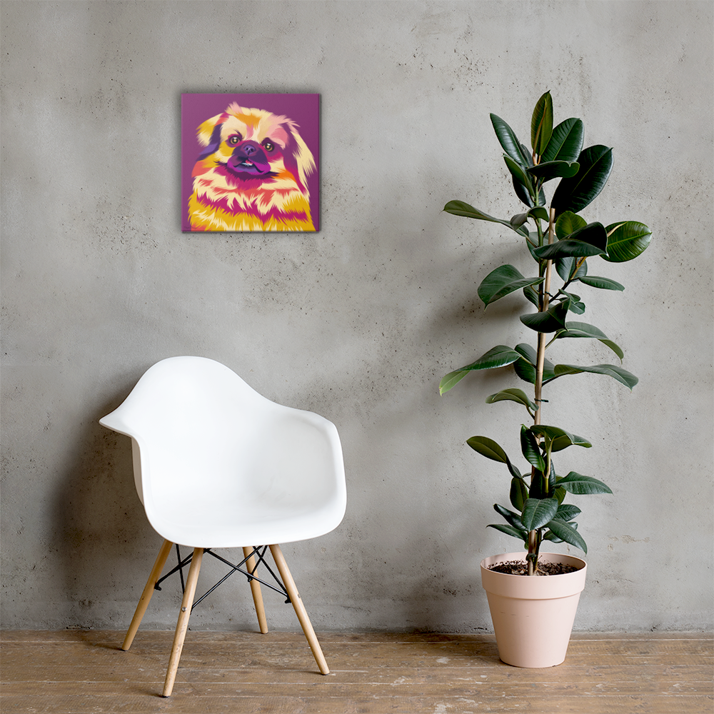 Tiibetinspanieli Canvas-taulu, Pop Art