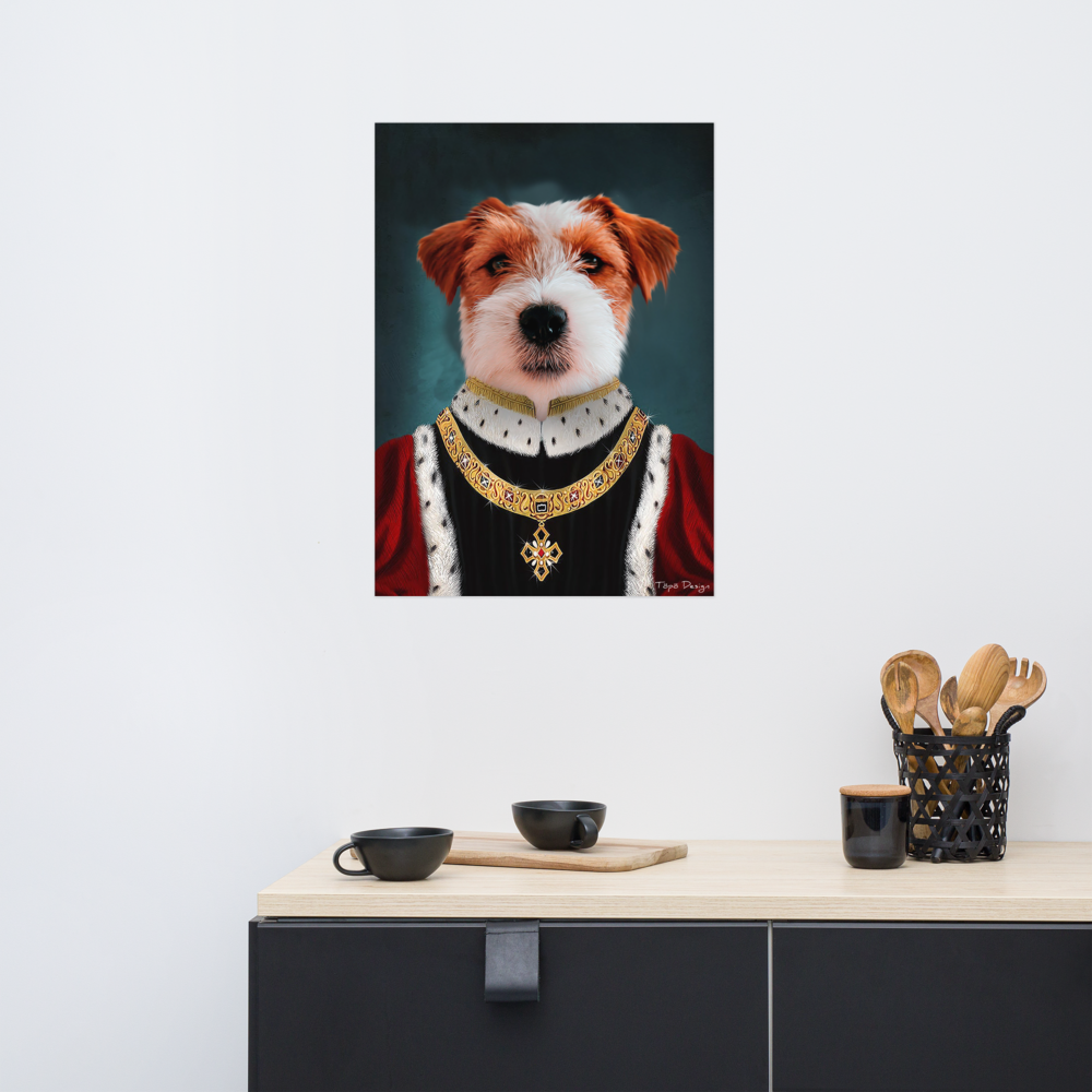 Jackrusselinterrieri Juliste, The King