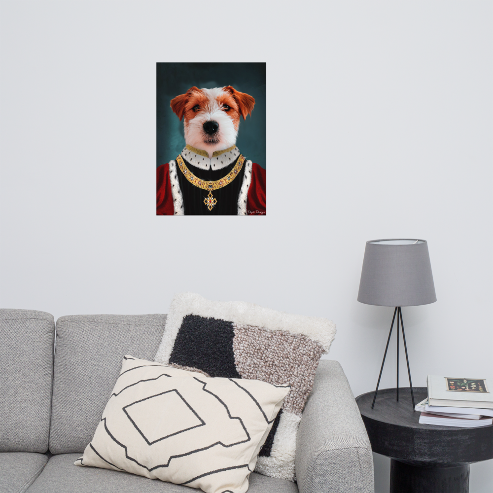 Jackrusselinterrieri Juliste, The King