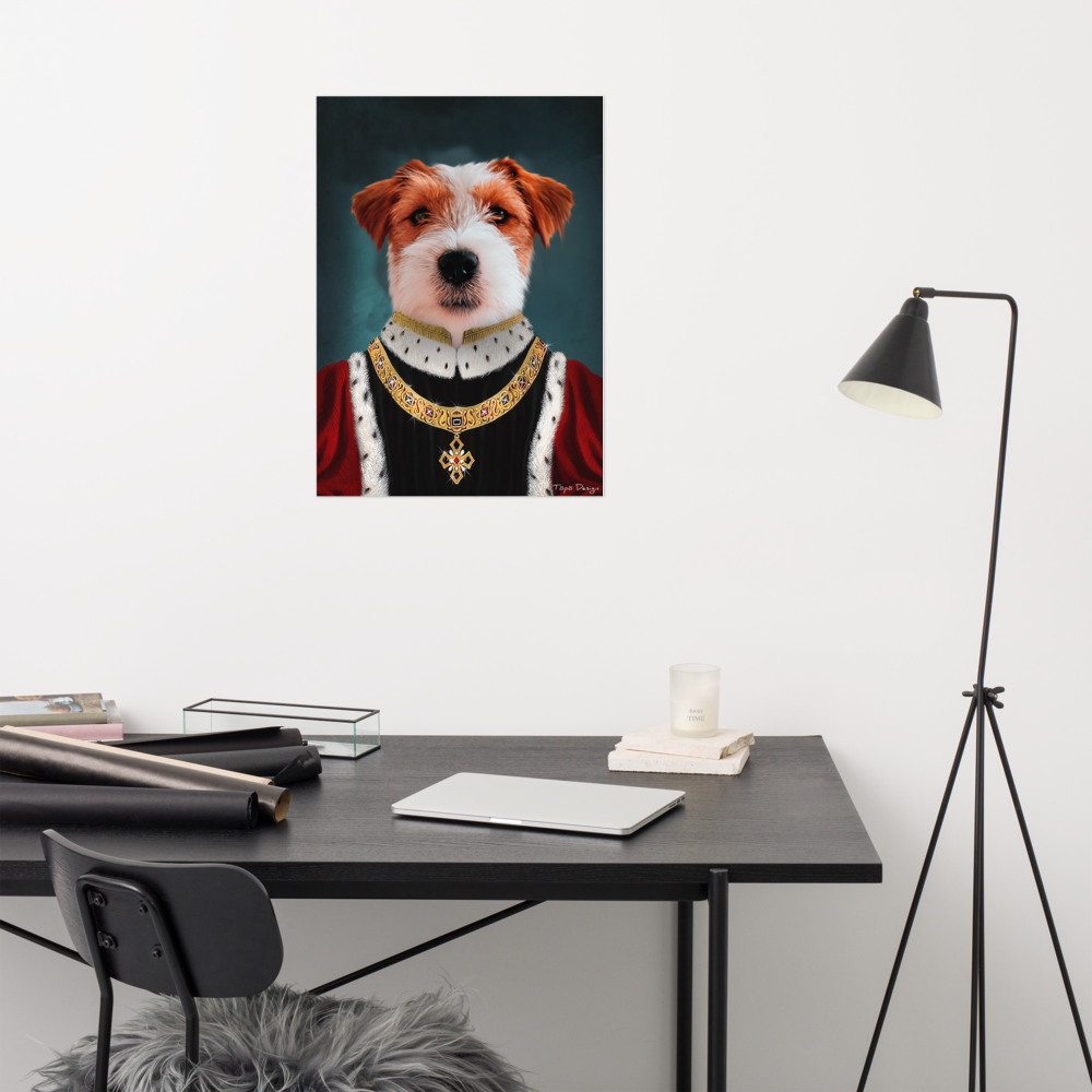 Jackrusselinterrieri Juliste, The King