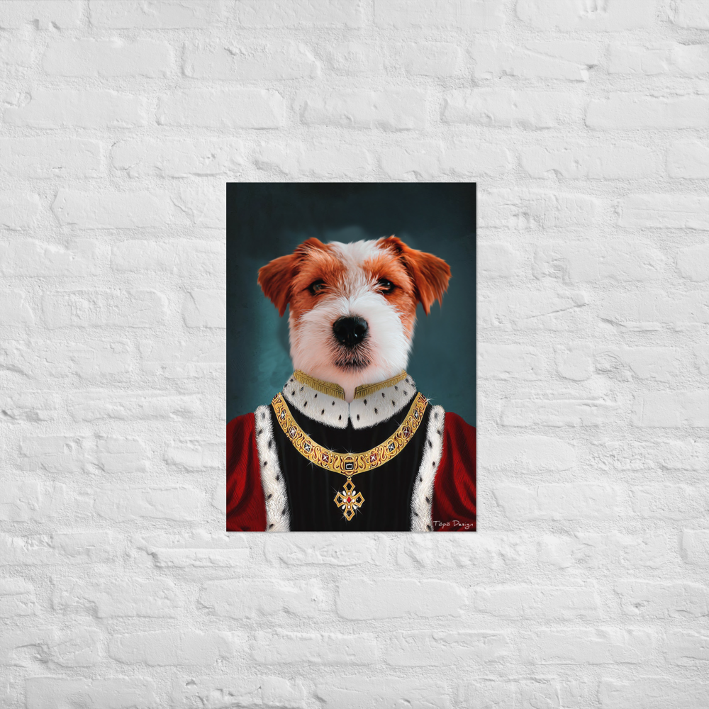 Jackrusselinterrieri Juliste, The King