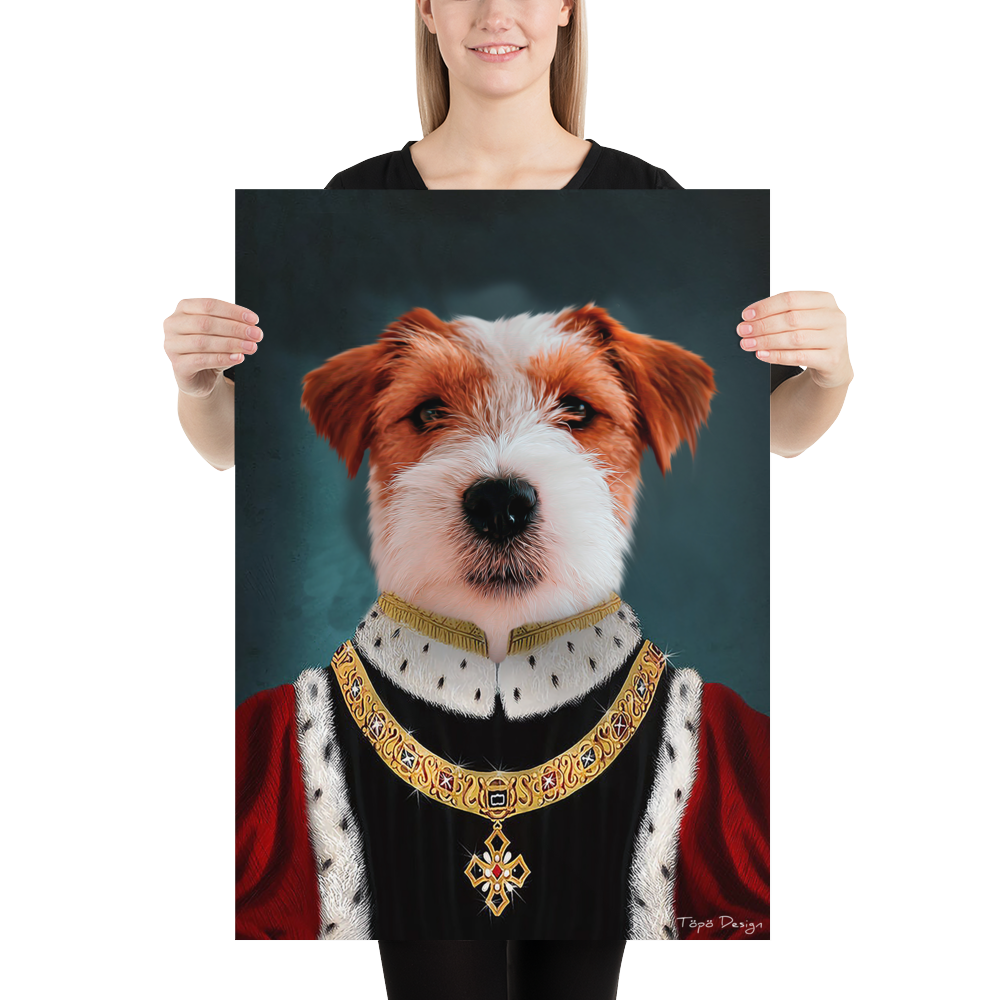 Jackrusselinterrieri Juliste, The King