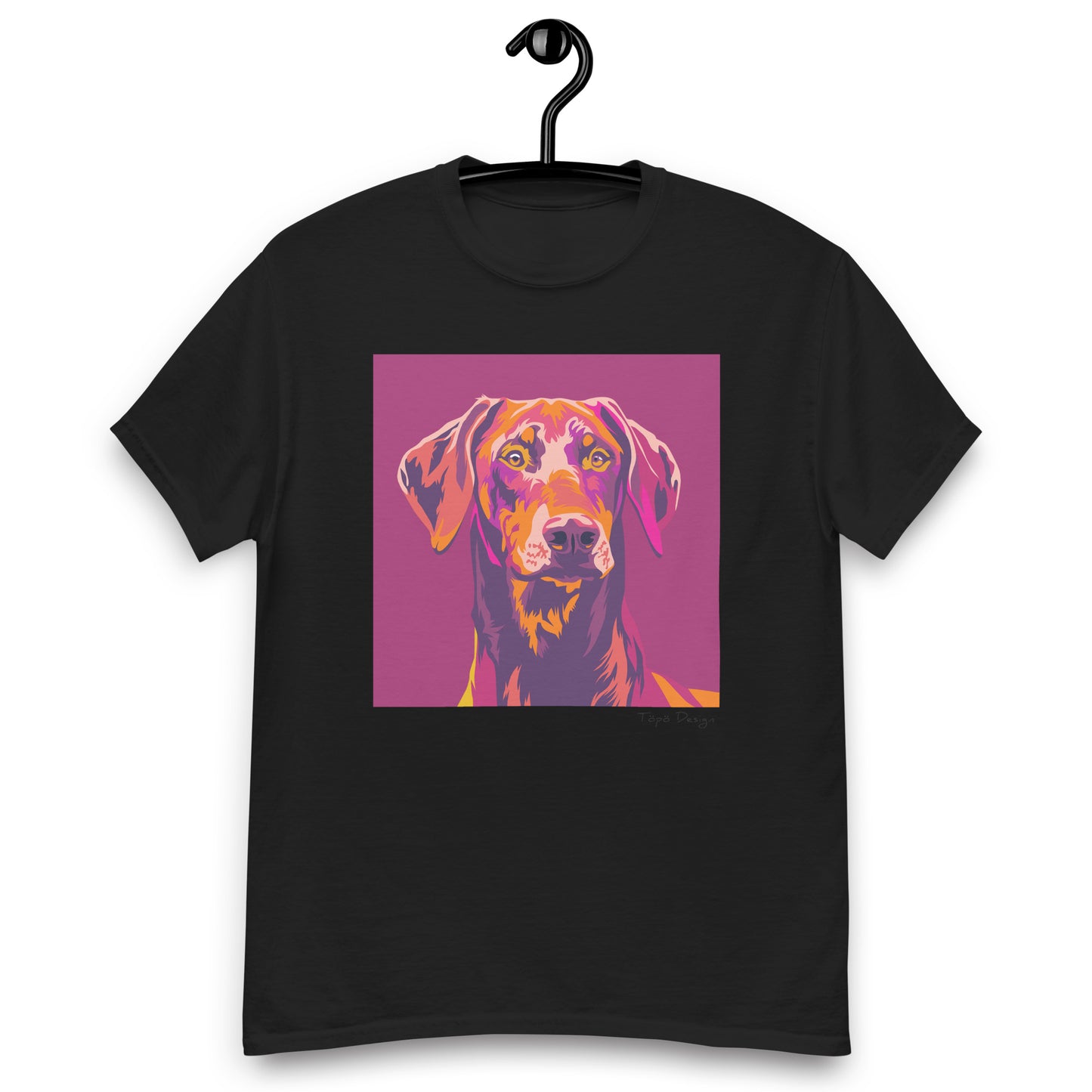 Dobermanni T-paita, Pop Art
