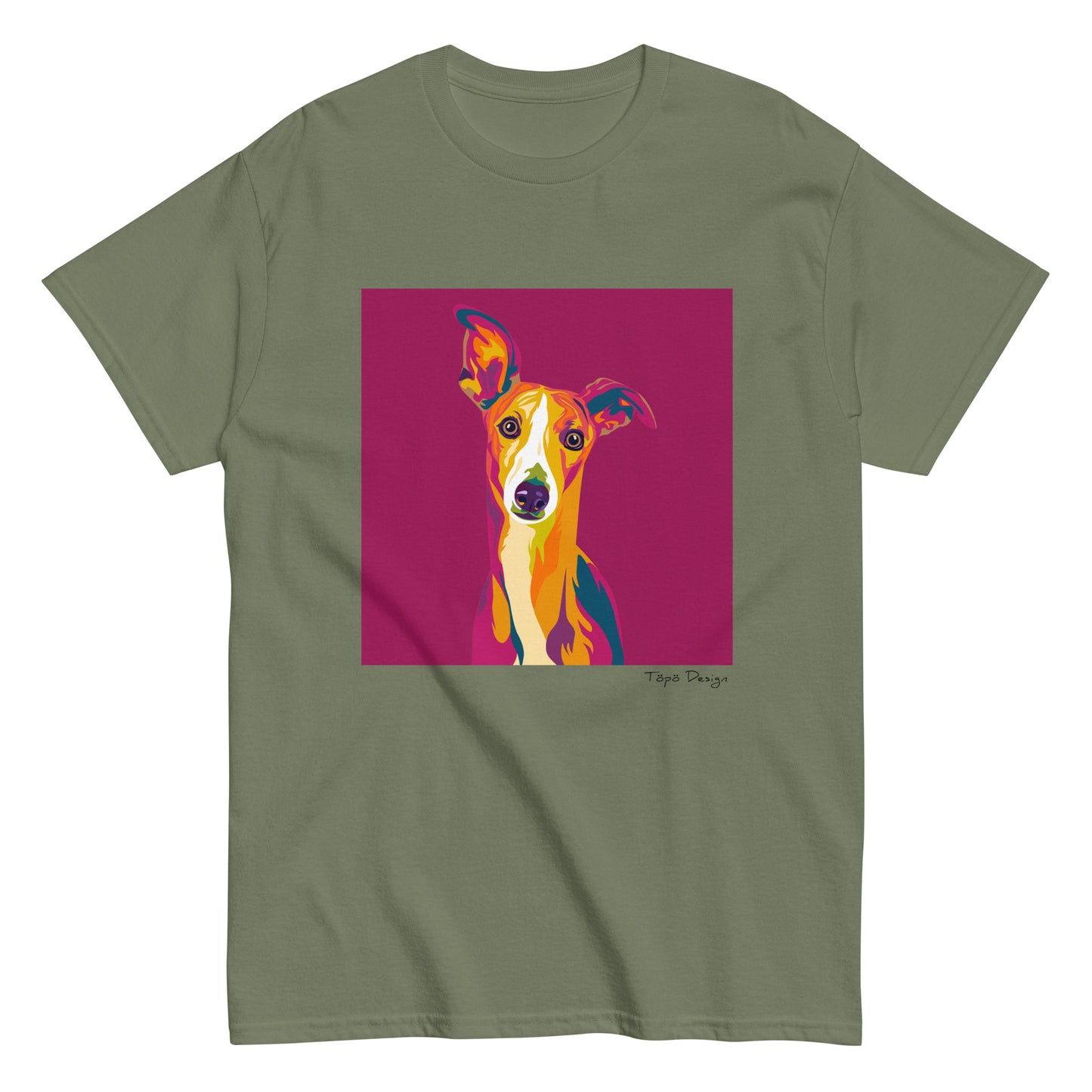 Whippet T-paita, Pop Art