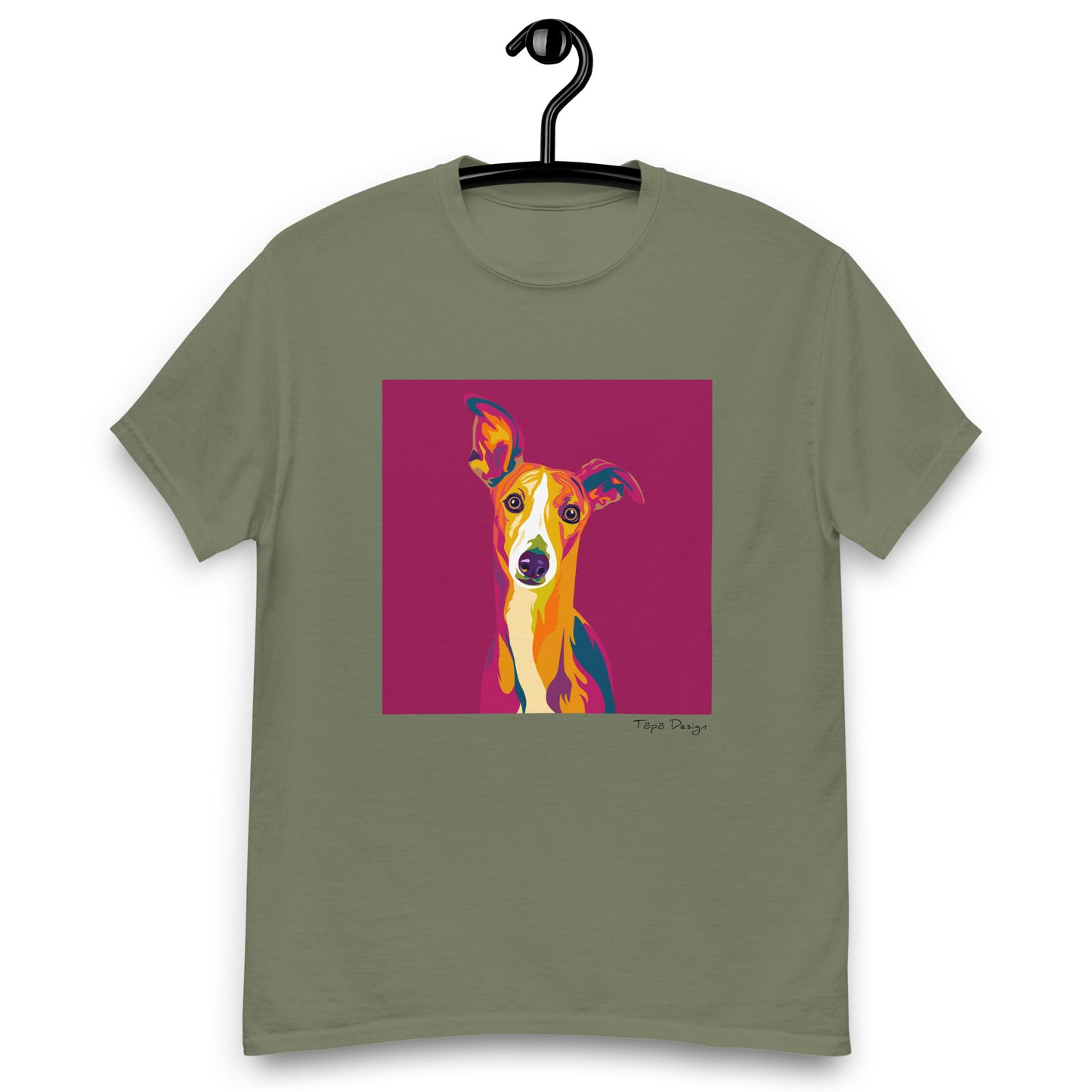 Whippet T-paita, Pop Art