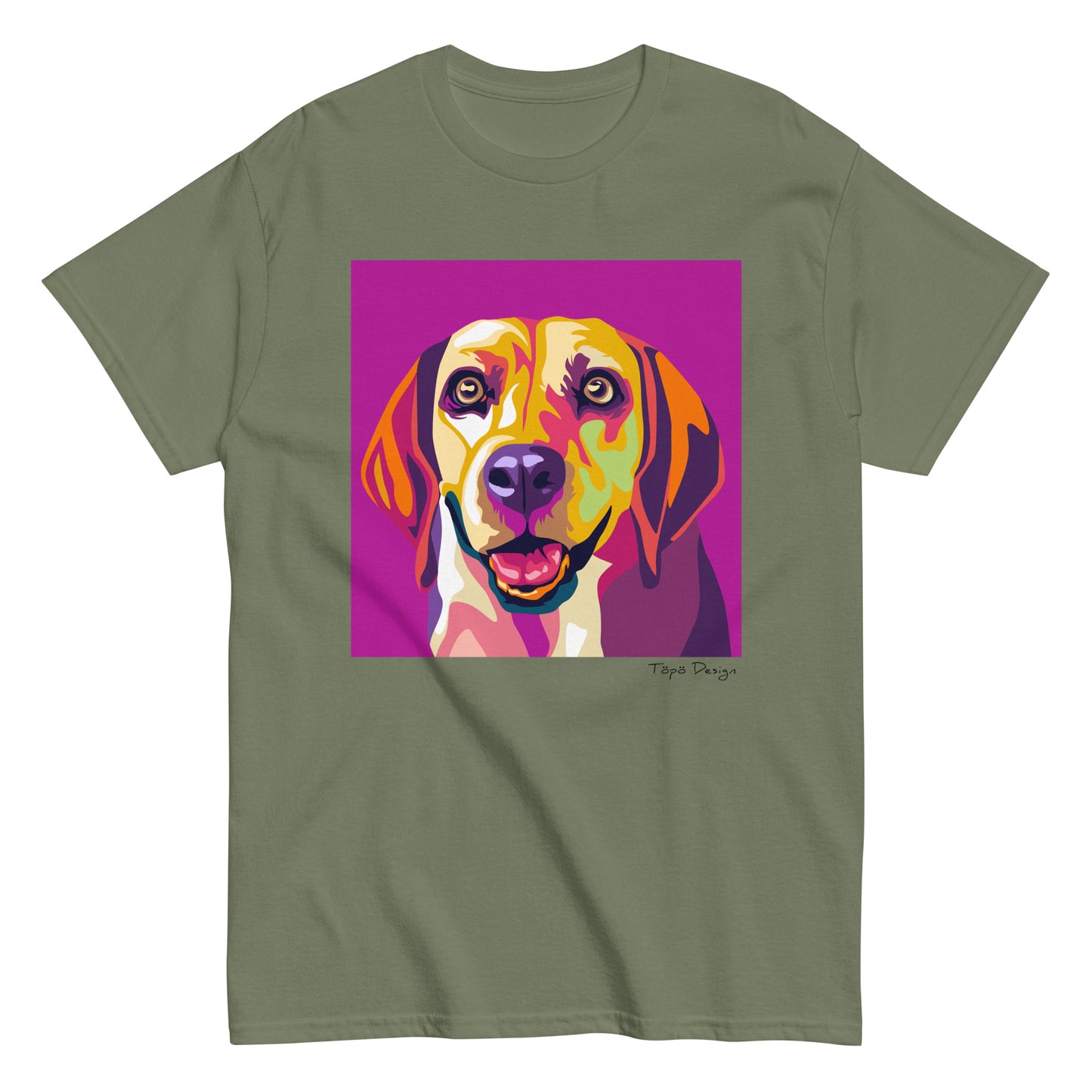 Beagle T-paita, Pop Art