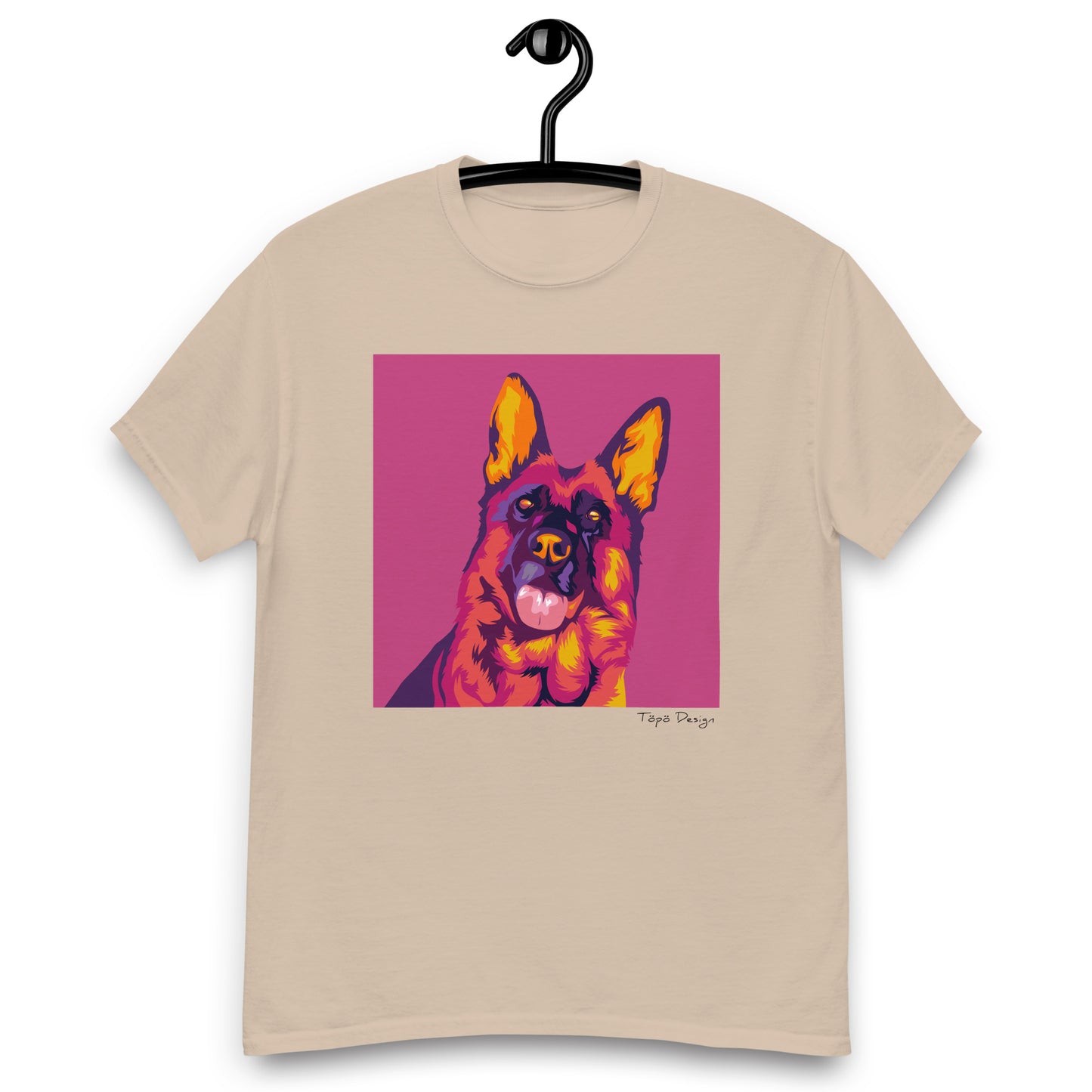 Saksanpaimenkoira T-paita, Pop Art