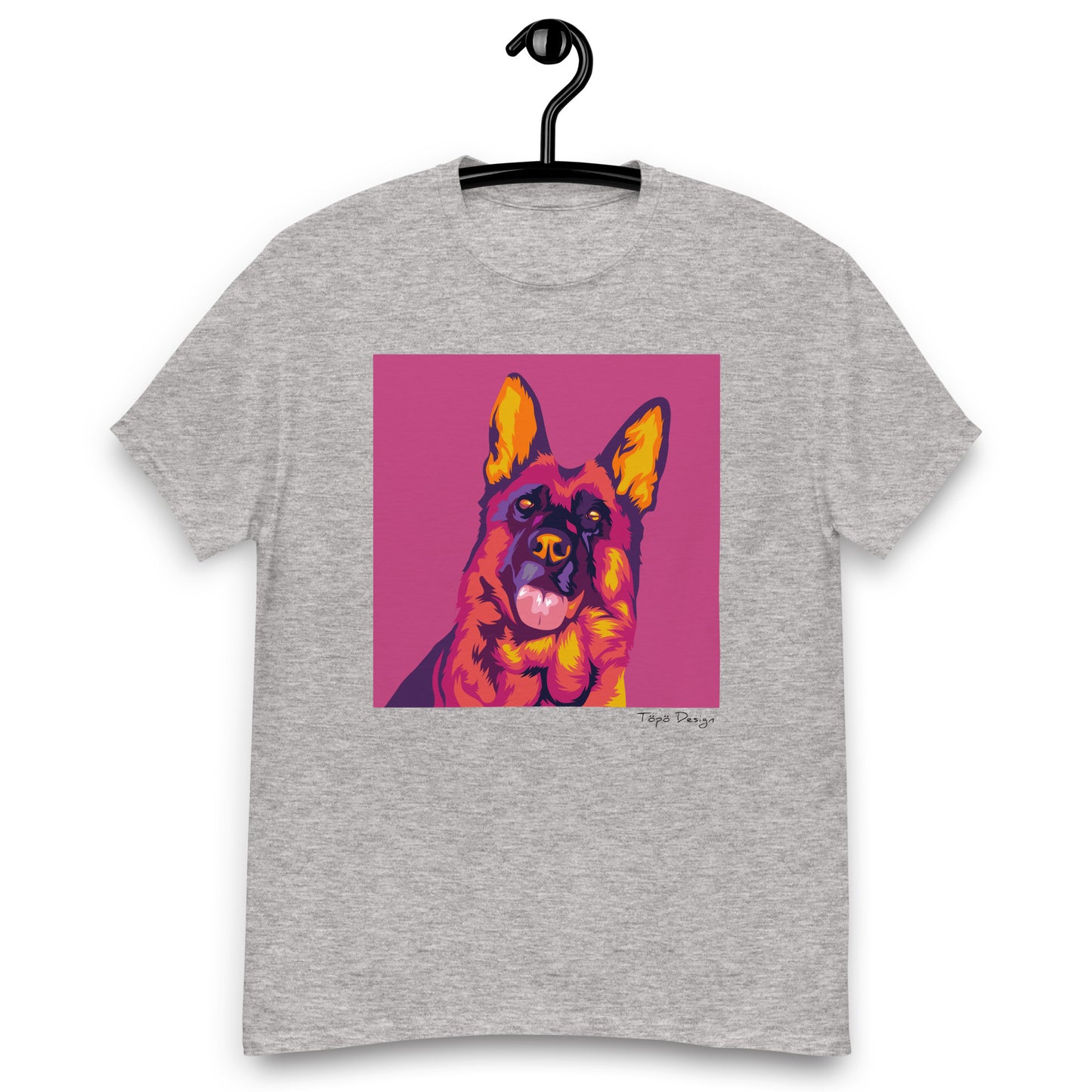 Saksanpaimenkoira T-paita, Pop Art
