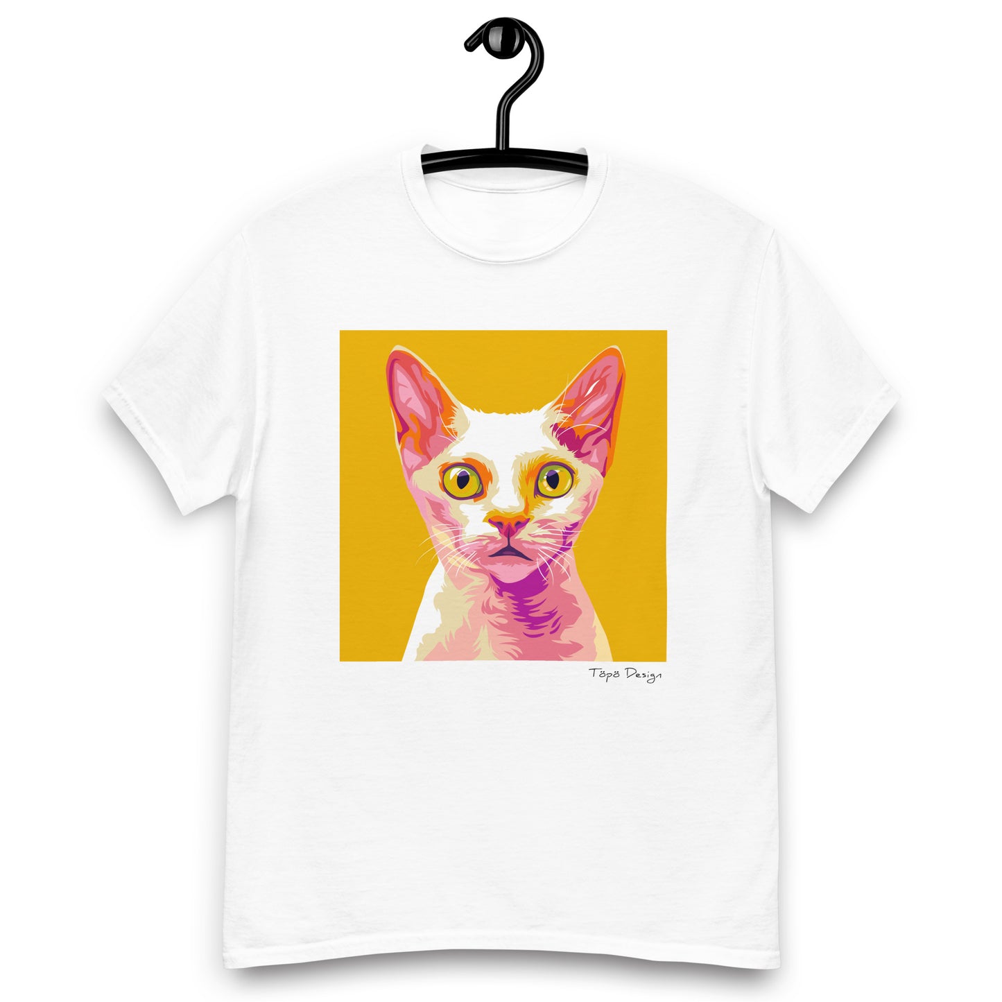 Devon Rex T-paita, Pop Art