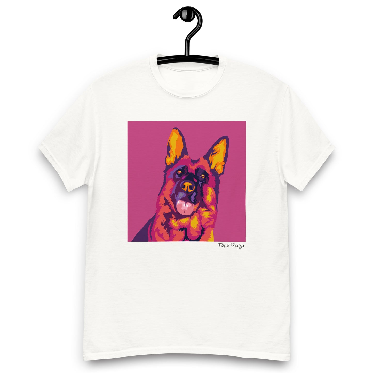 Saksanpaimenkoira T-paita, Pop Art