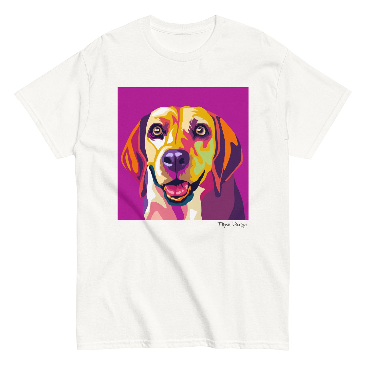 Beagle T-paita, Pop Art