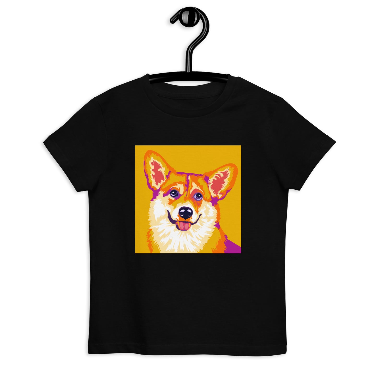 Welsh corgi pembroke lasten T-paita, Pop Art