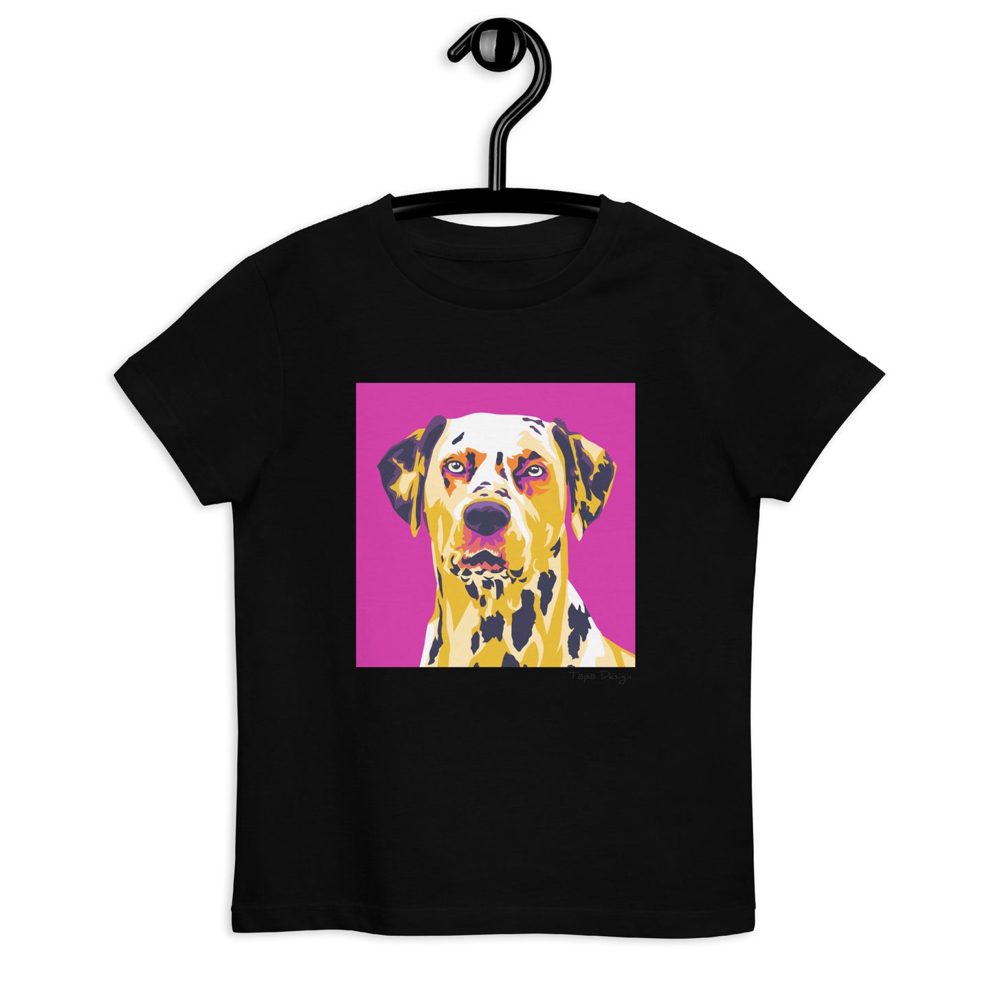 Dalmatiankoira Lasten T-paita, Pop Art