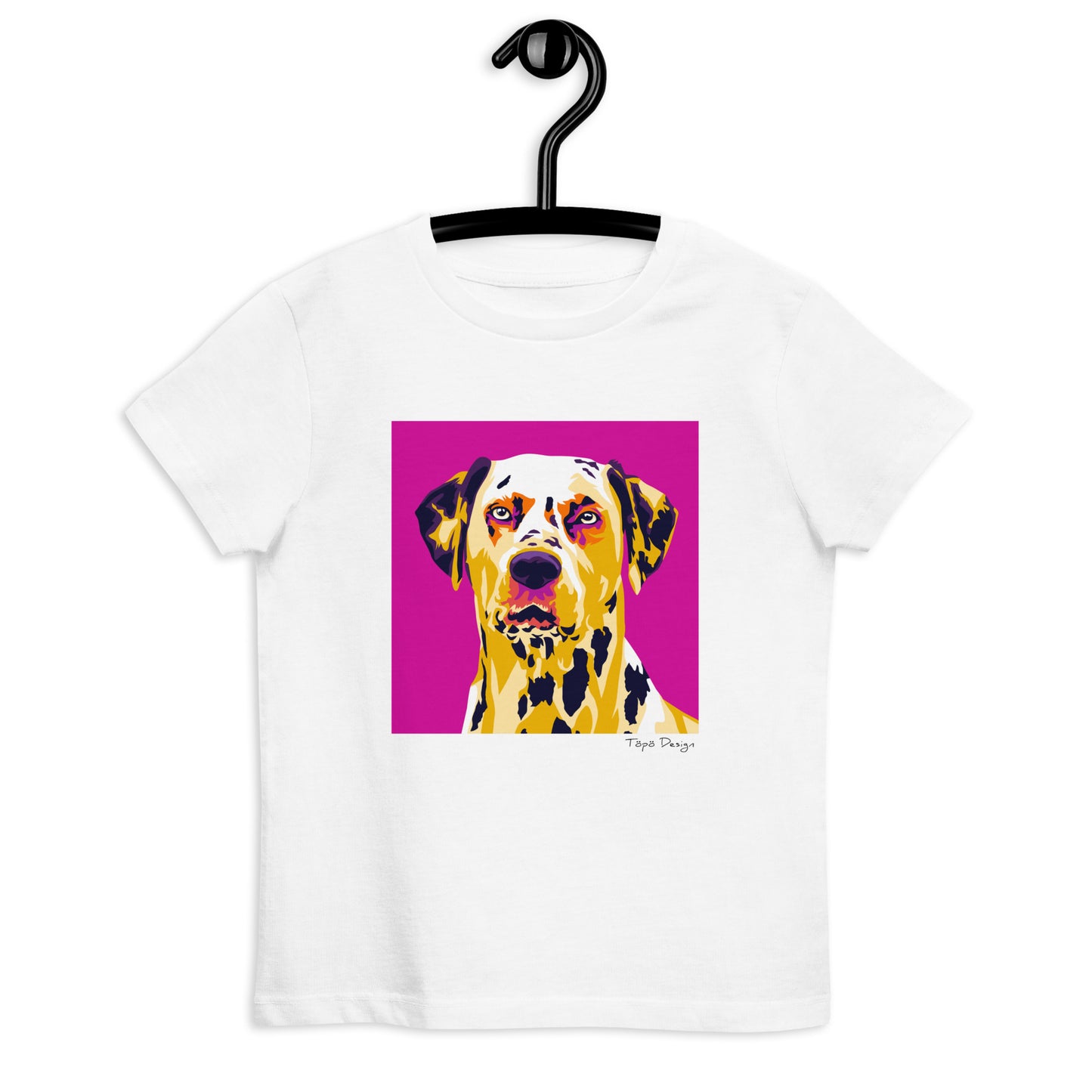 Dalmatiankoira Lasten T-paita, Pop Art