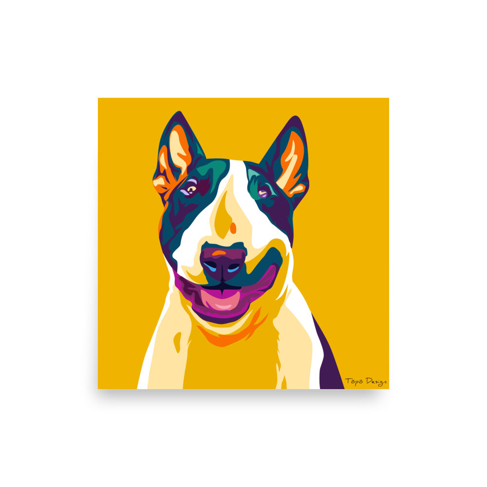 Bullterrieri Juliste, Pop Art