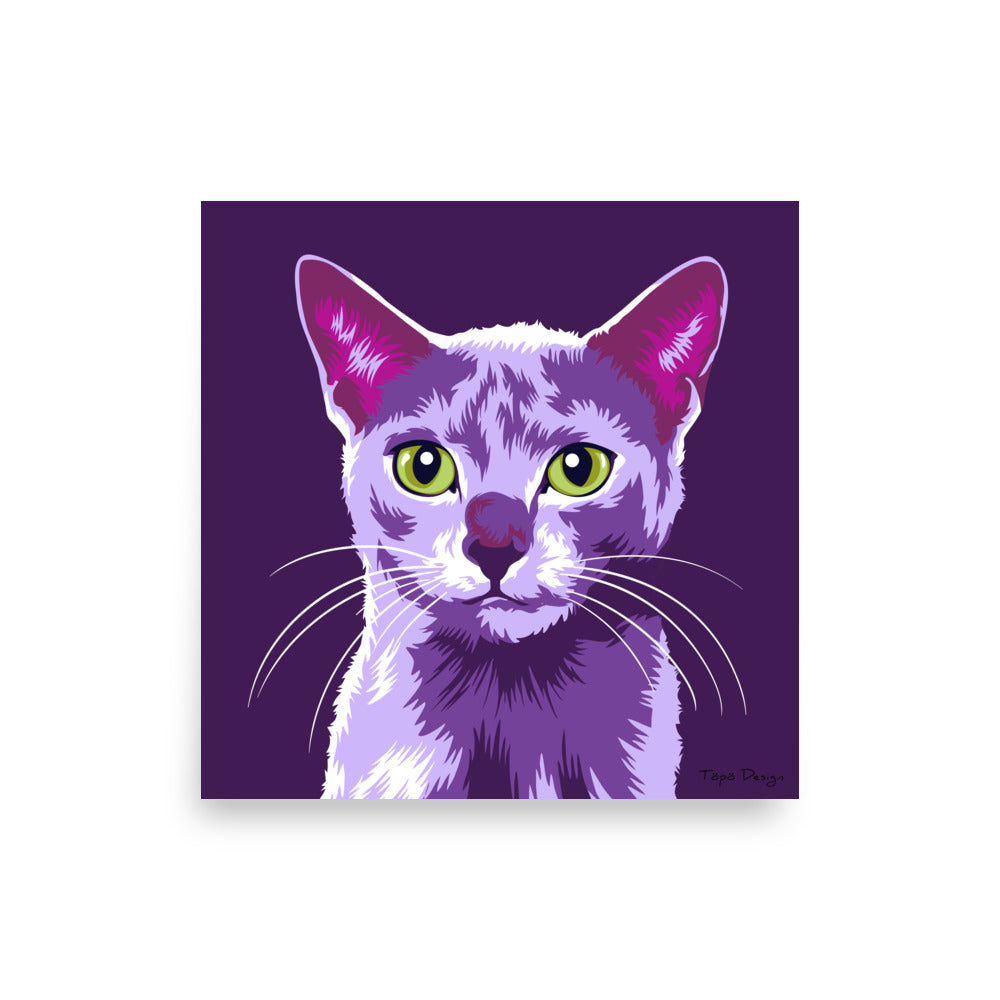 Venäjänsininen Juliste, Pop Art