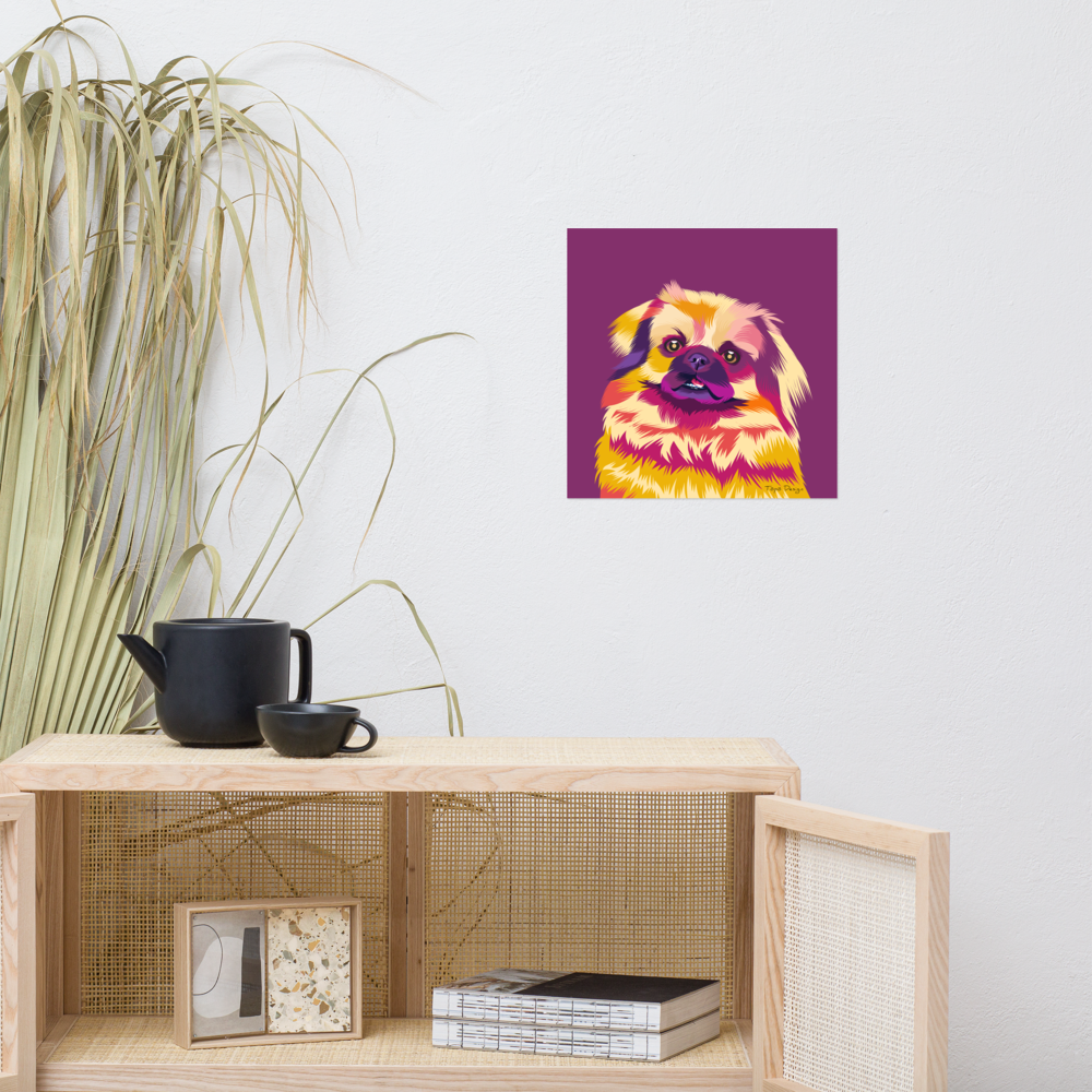 Tiibetinspanieli Juliste, Pop Art