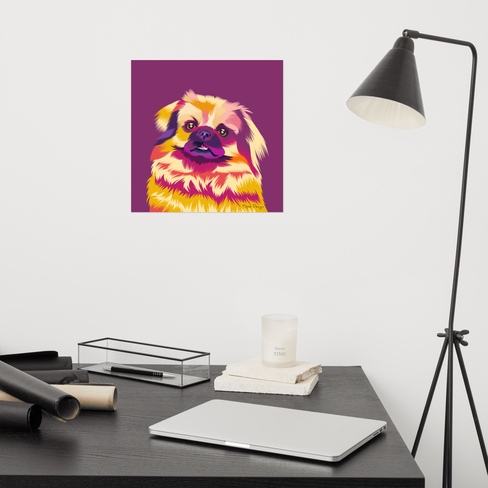 Tiibetinspanieli Juliste, Pop Art
