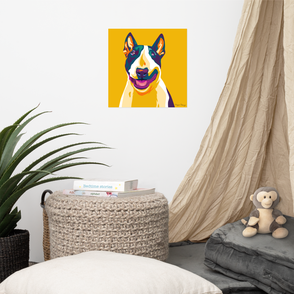 Bullterrieri Juliste, Pop Art