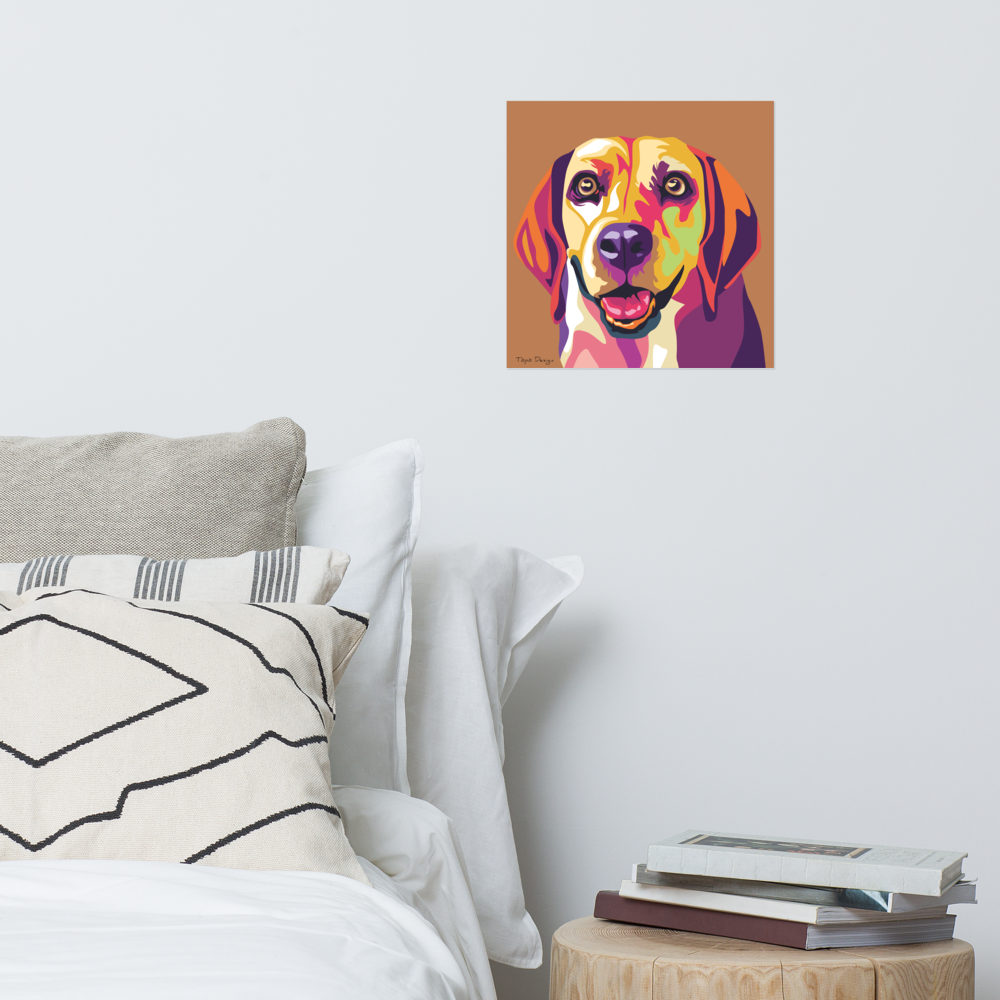 Beagle Juliste, Pop Art