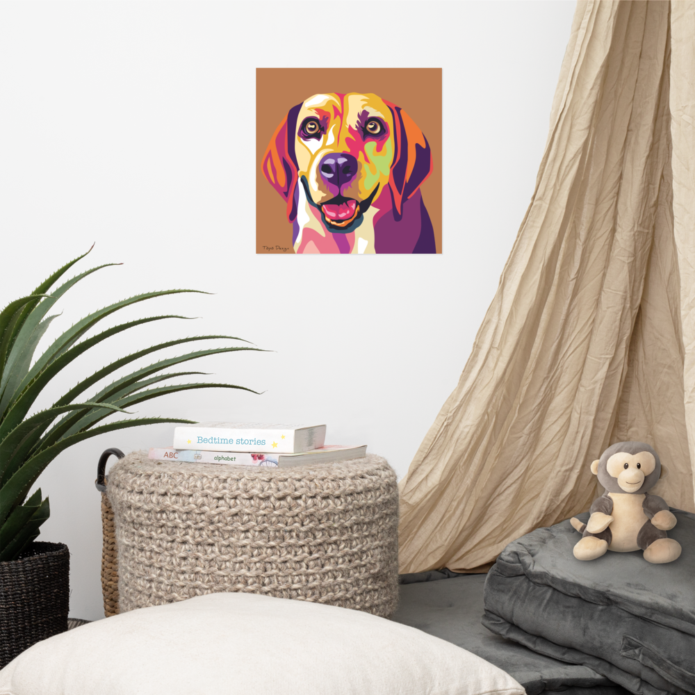 Beagle Juliste, Pop Art