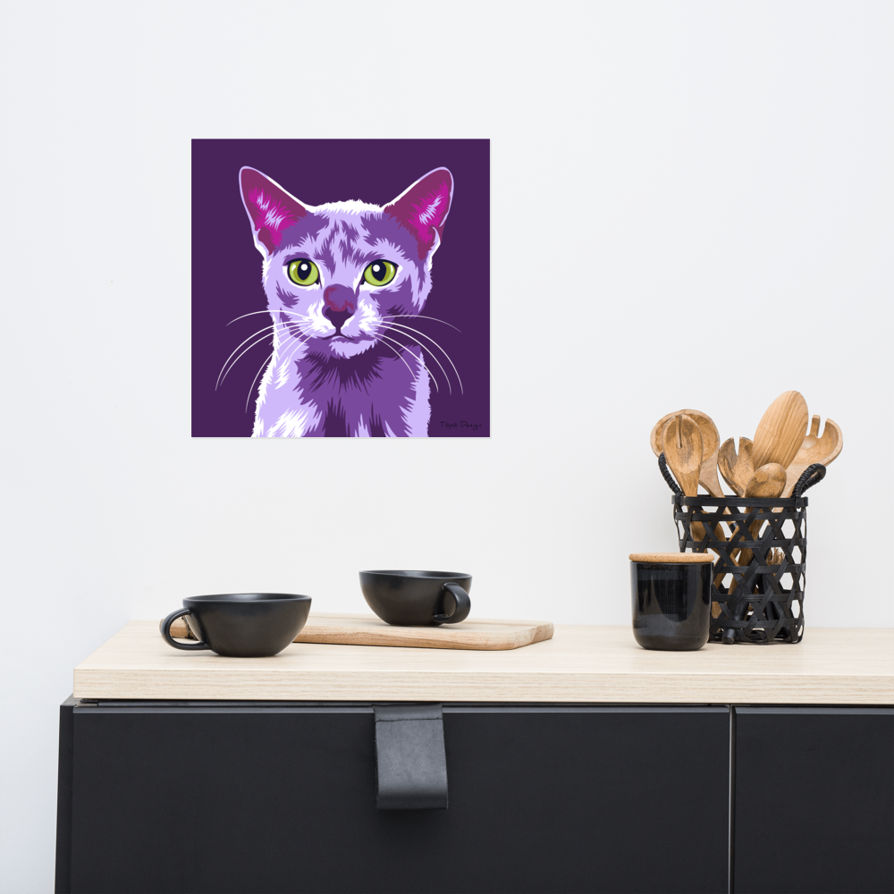 Venäjänsininen Juliste, Pop Art