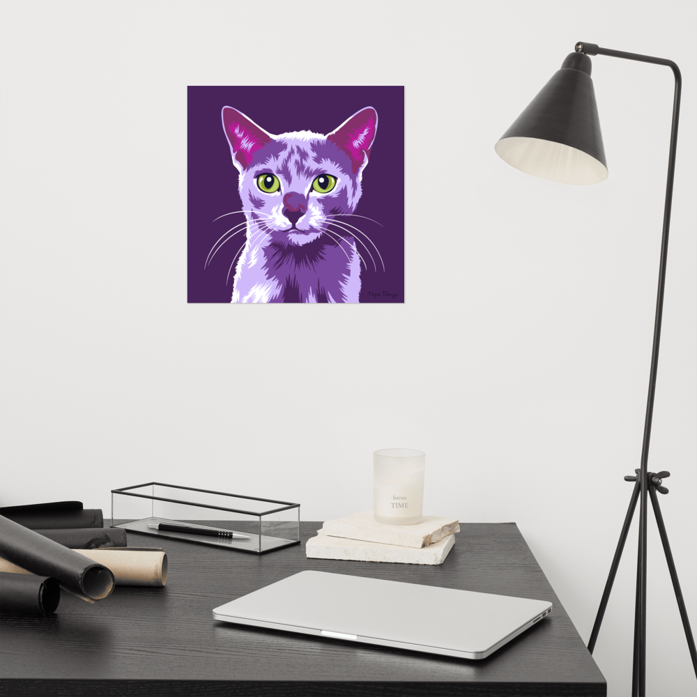 Venäjänsininen Juliste, Pop Art