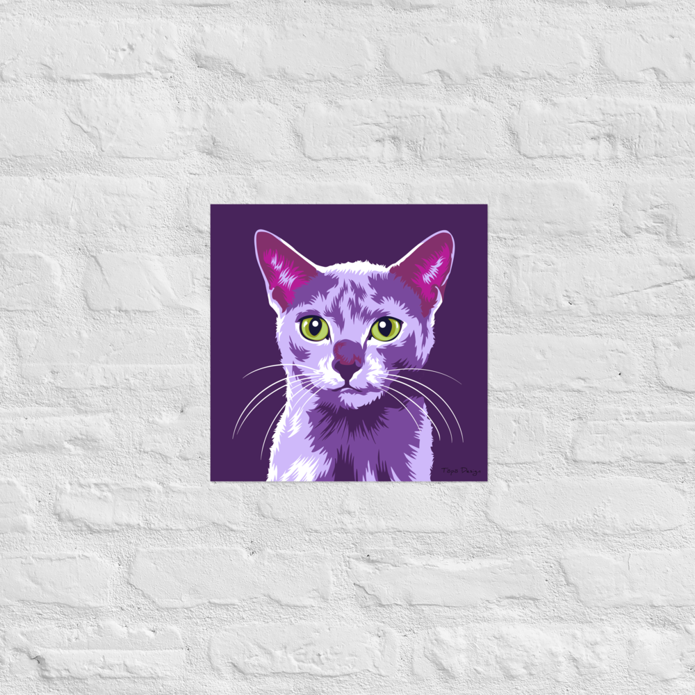 Venäjänsininen Juliste, Pop Art