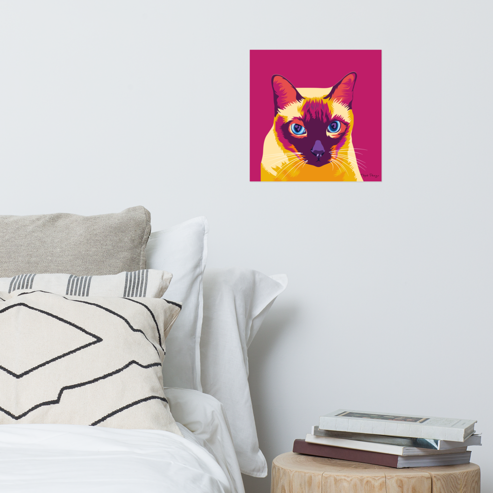 Siamilainen Juliste, Pop Art