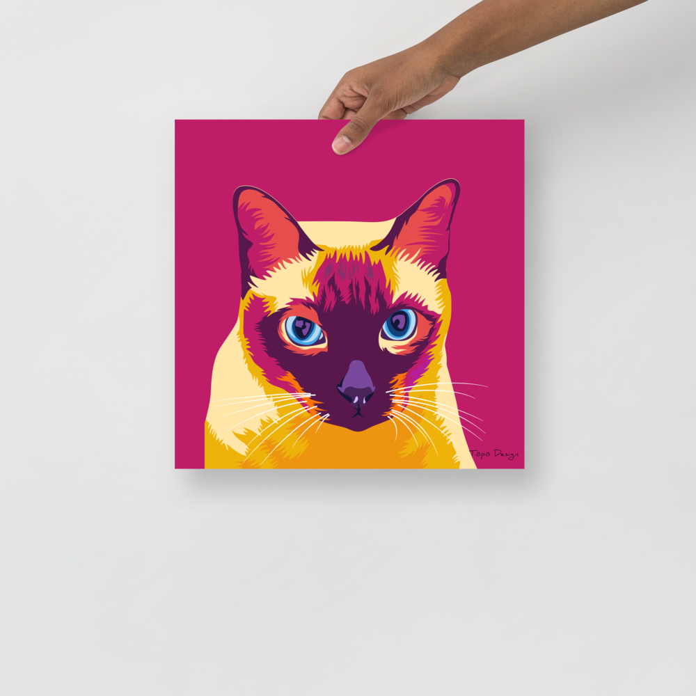 Siamilainen Juliste, Pop Art