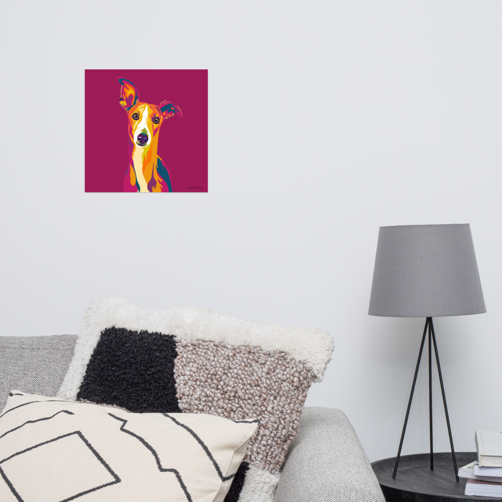 Whippet Juliste, Pop Art
