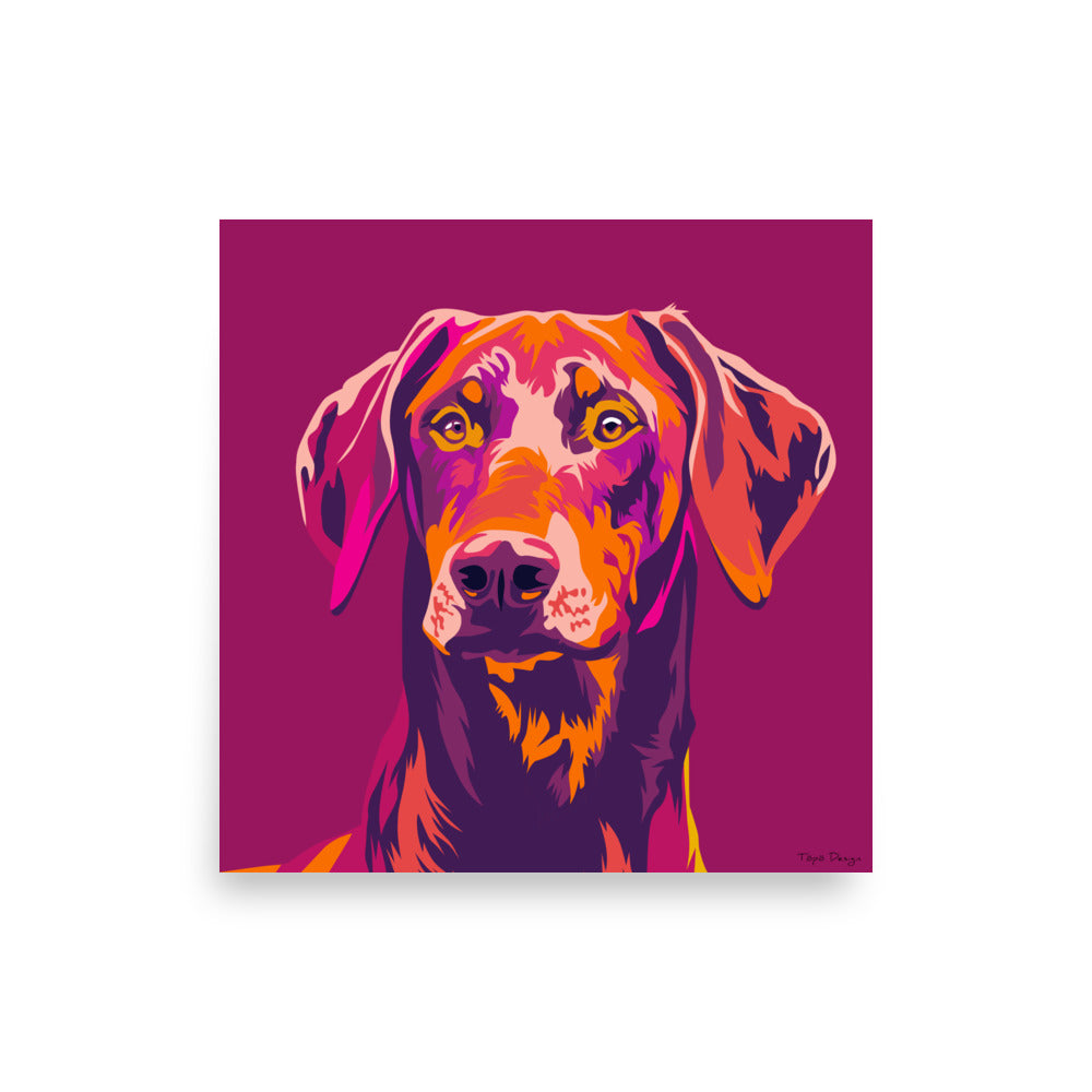 Dobermanni Juliste, Pop Art