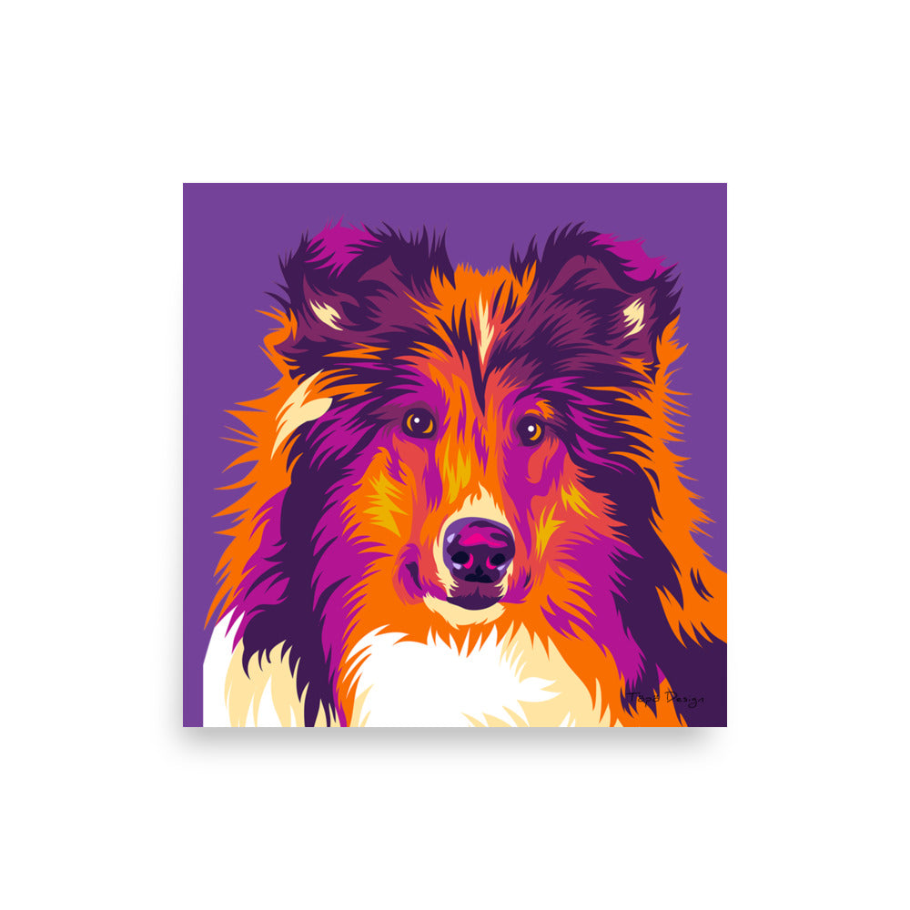 Collie Juliste, Pop Art