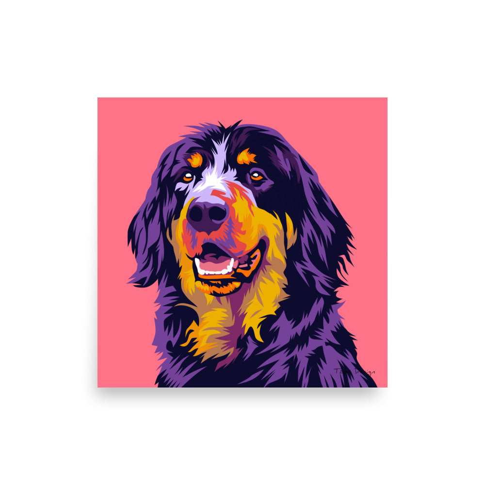 Hovawart juliste, Pop Art