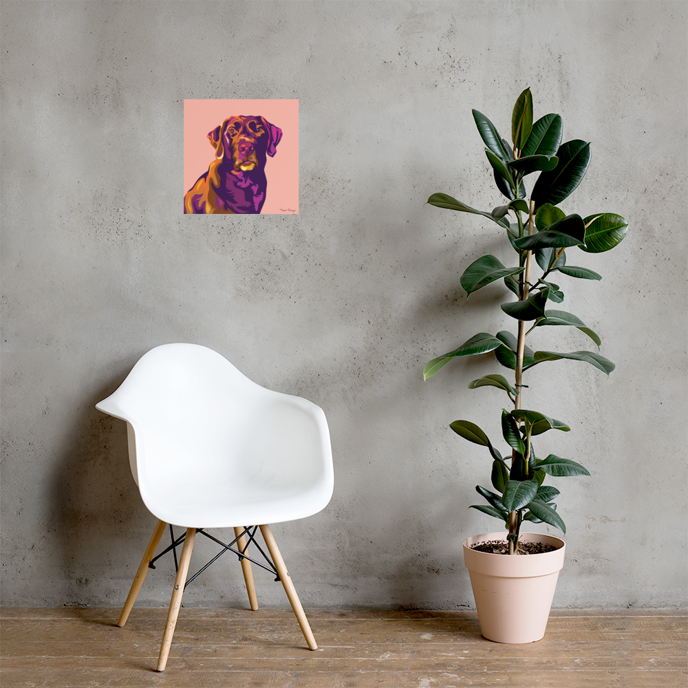Labradorinnoutaja Juliste, Pop Art