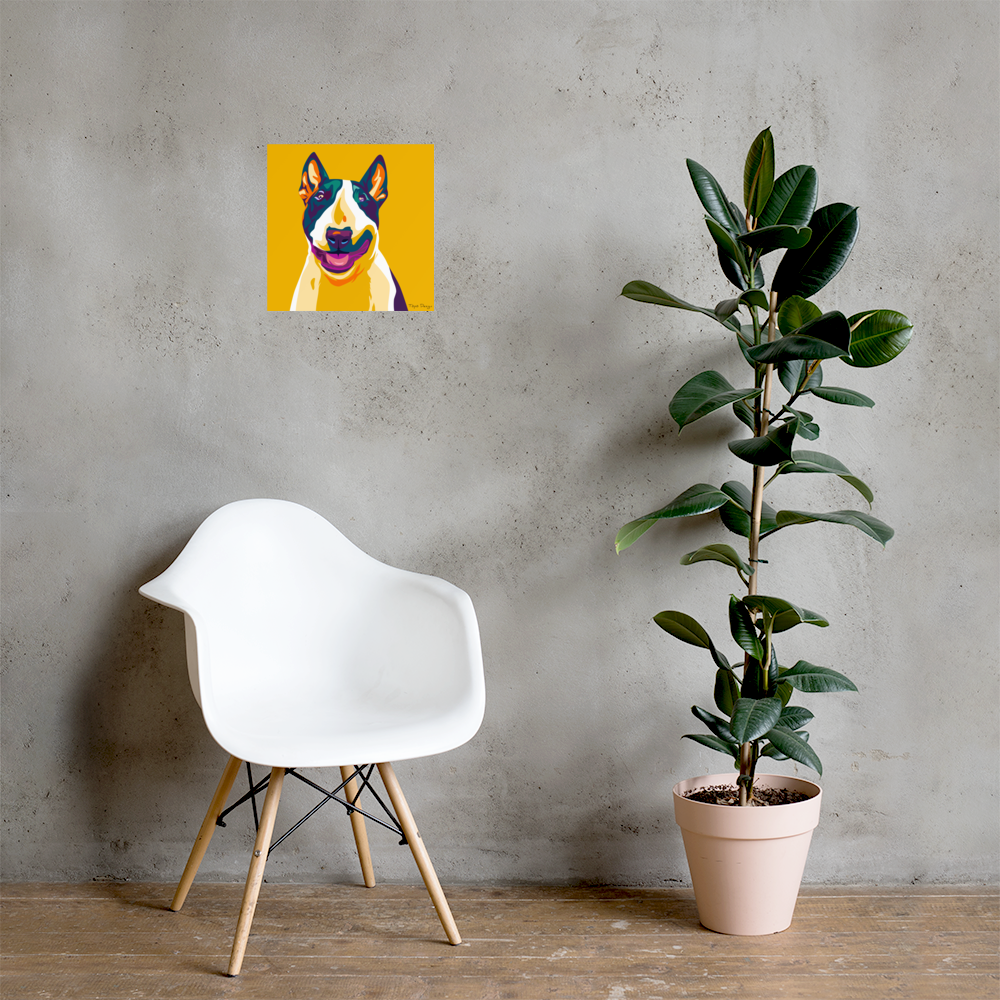 Bullterrieri Juliste, Pop Art