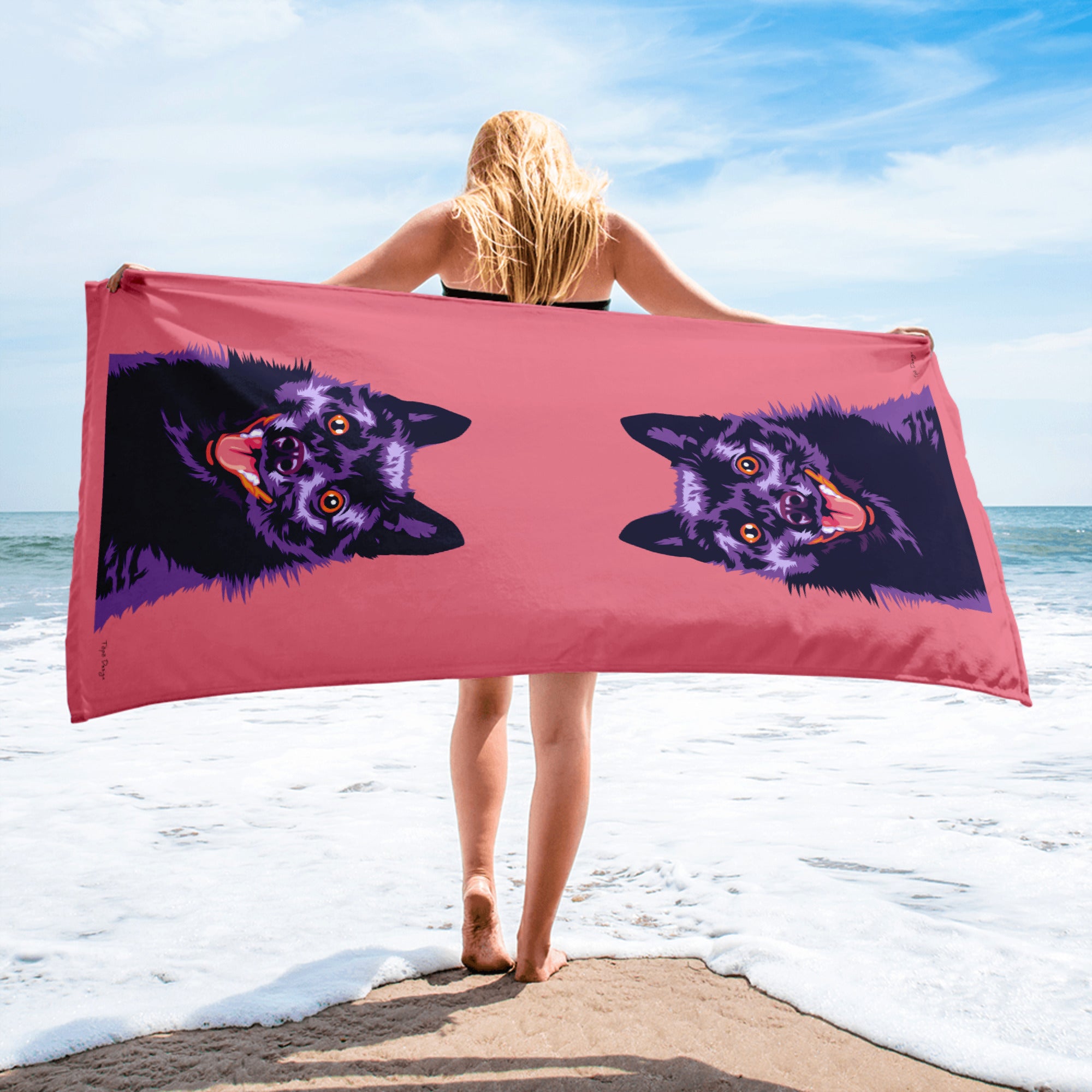 Schipperke Kylpypyyhe, Pop Art