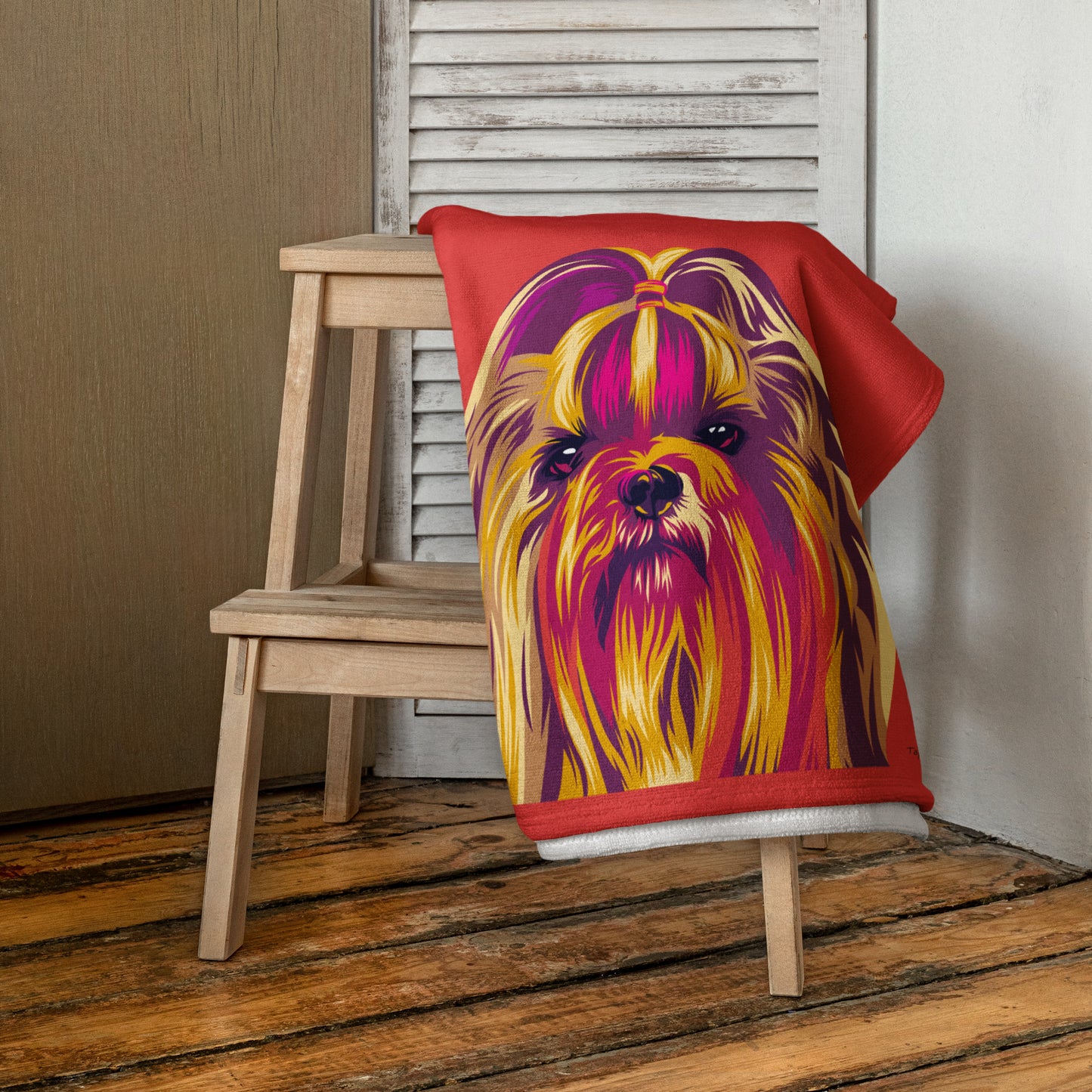 Shih tzu Kylpypyyhe, Pop Art