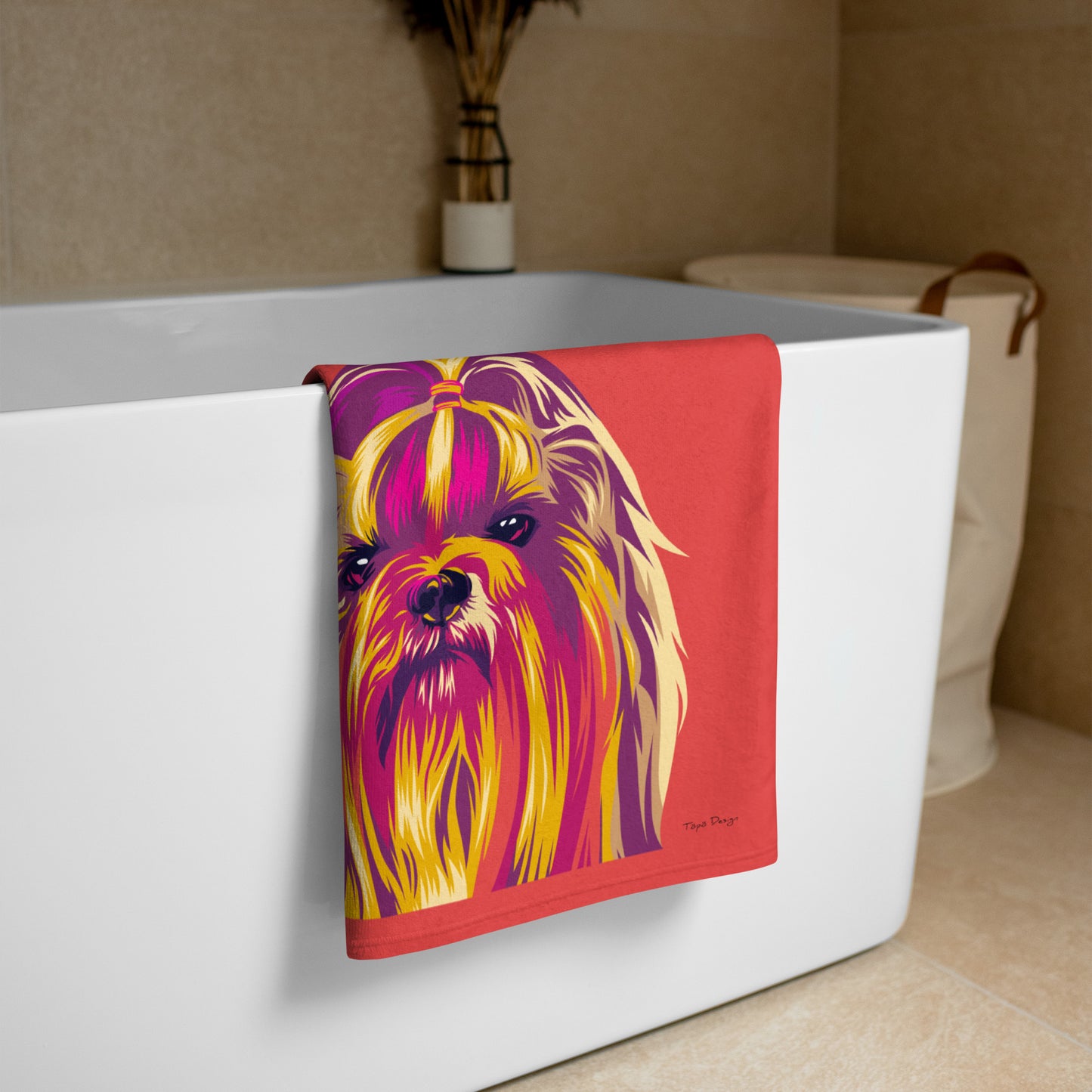 Shih tzu Kylpypyyhe, Pop Art