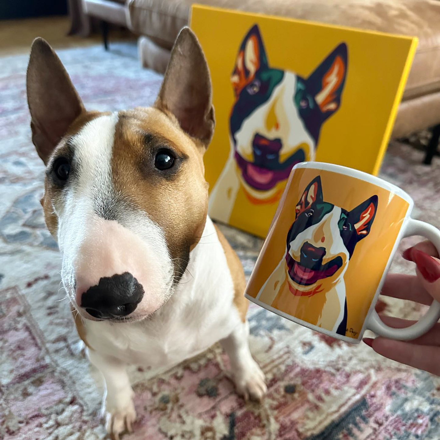 Bullterrieri muki, Pop Art