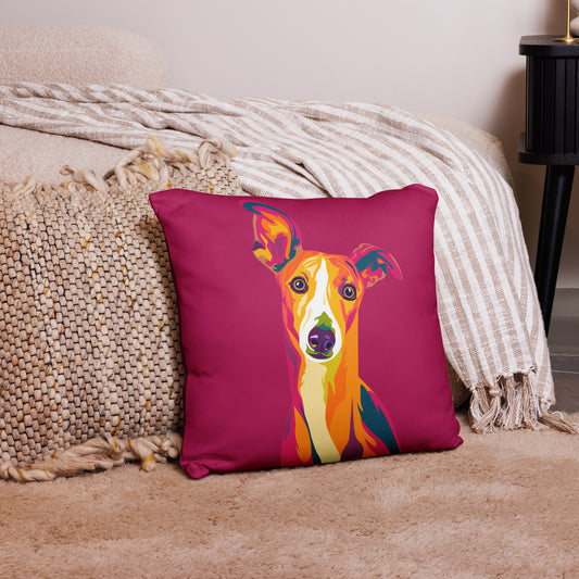 Whippet Koristetyynynpäällinen, Pop Art