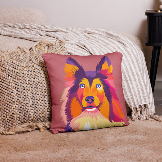 Shetlanninlammaskoira Koristetyynynpäällinen, Pop Art
