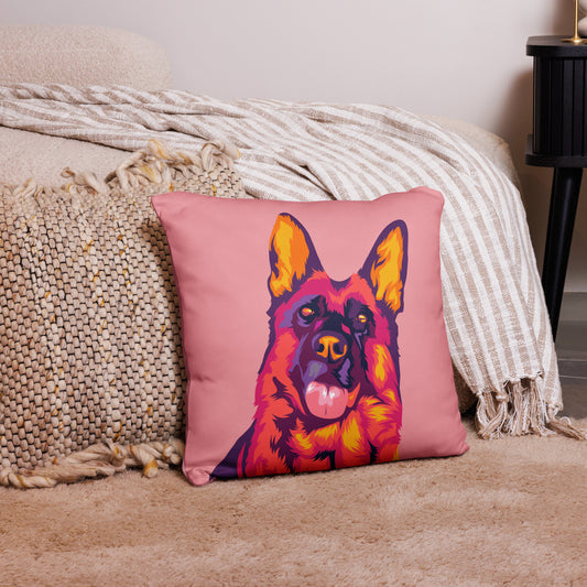 Saksanpaimenkoira Koristetyynynpäällinen, Pop Art