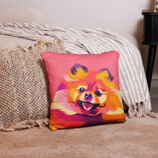 Pomeranian Koristetyynynpäällinen, Pop Art