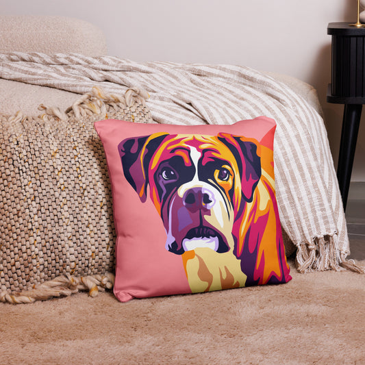 Bokseri Koristetyynynpäällinen, Pop Art