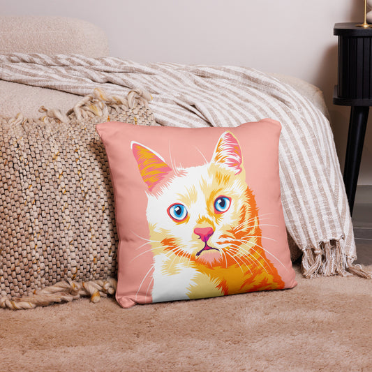 Maatiaiskissa Luna Koristetyynynpäällinen, Pop Art